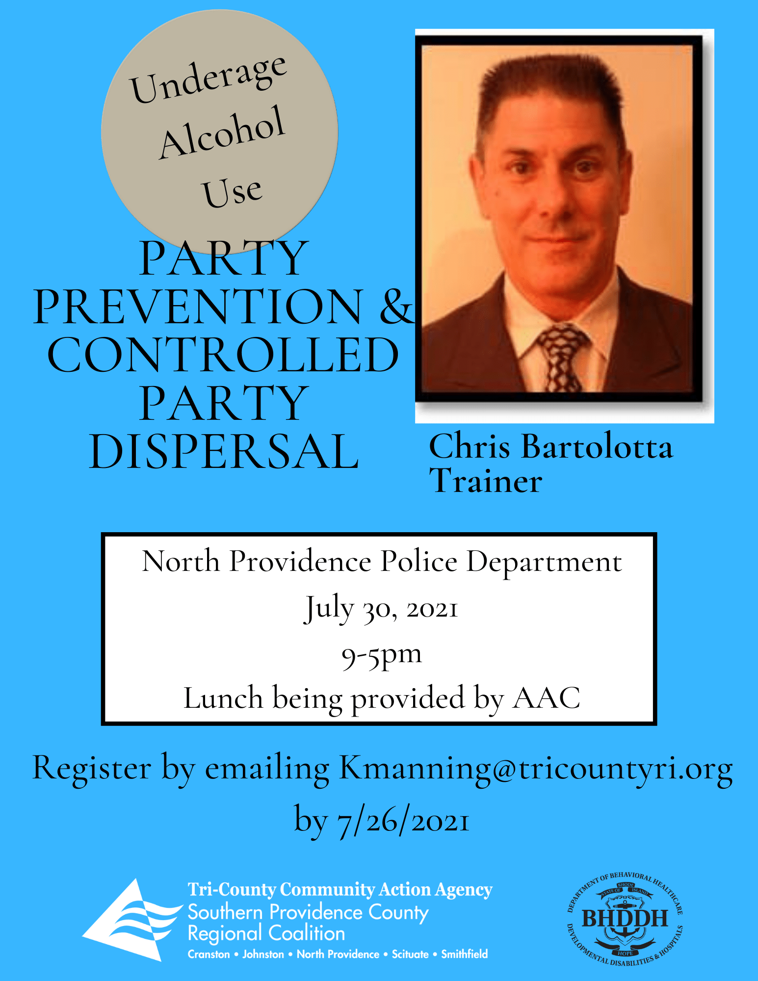 Party Prevention & Controlled Party Dispersal